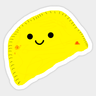 Jamaican Beef Patty Sticker